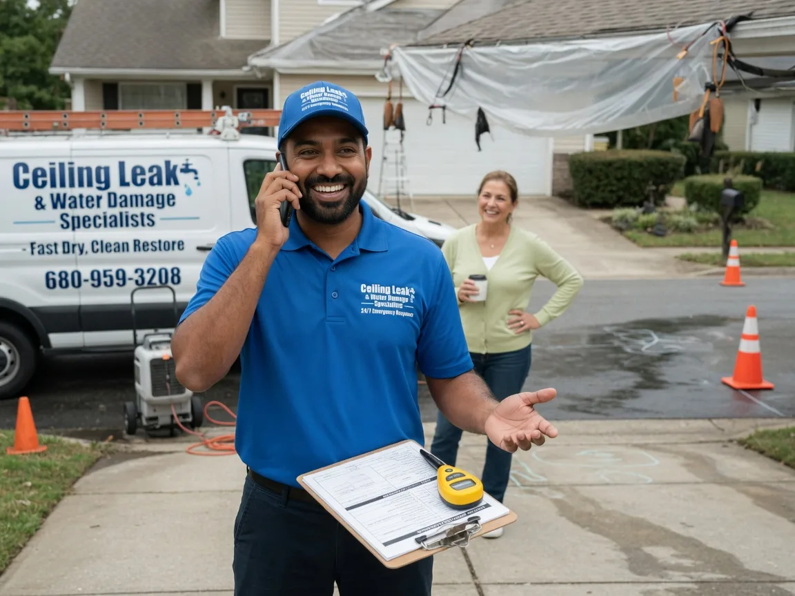 Ceiling Leak Cleanup Corning, CA FAQs
